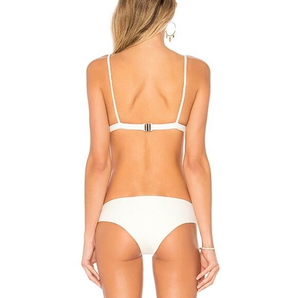 Paper London Zig Zag Bikini Large in Ivory - Picture 6 of 8